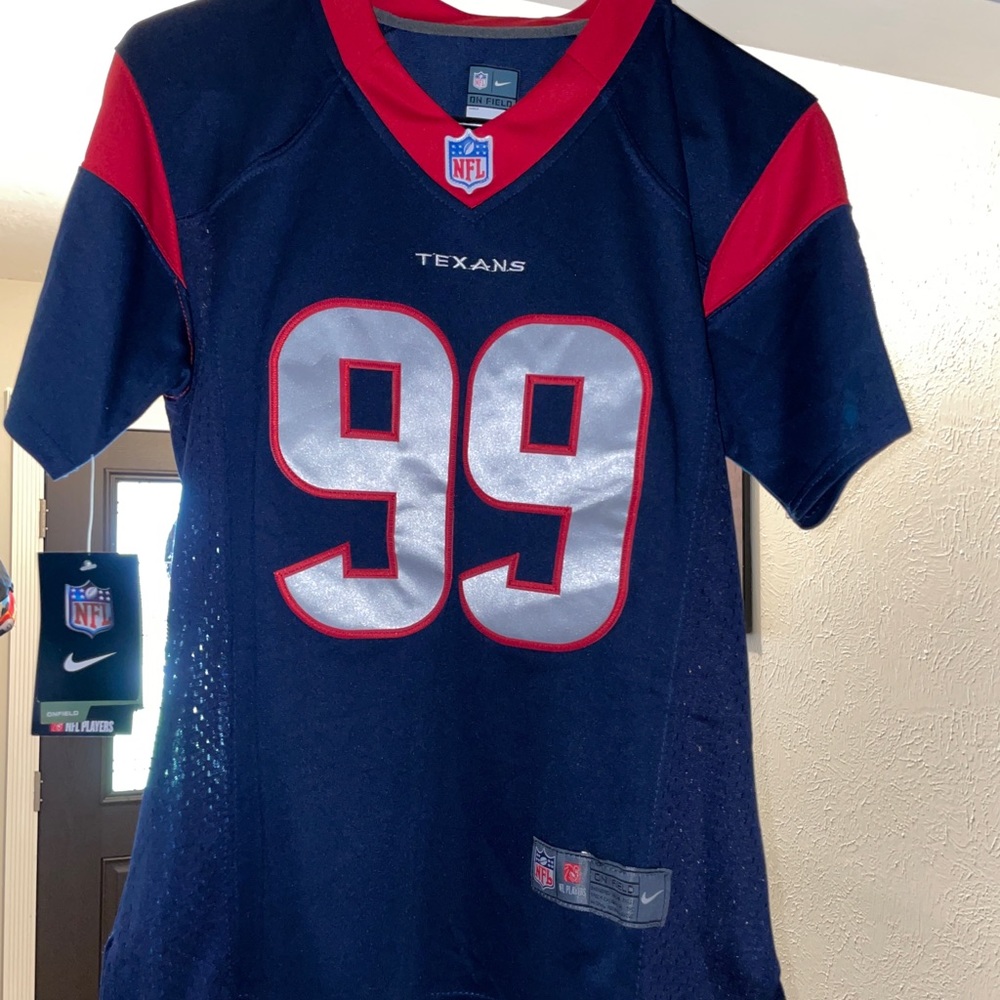 New Houston Texans On Field Jersey JJ WATT 99
